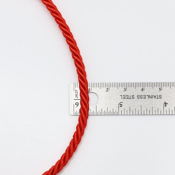 Read Choker Necklace 5mm rope Thread Choker Adjustable 13' -17' - Picture 5 of 8